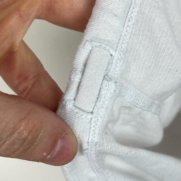 Lululemon Power Dance Tank Pink White‎ Size 6 Built In Bra Yoga Running Top Run - Picture 8 of 10